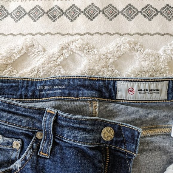 AG Legging Ankle Super Skinny Jeans - Size 29R - Picture 4 of 7